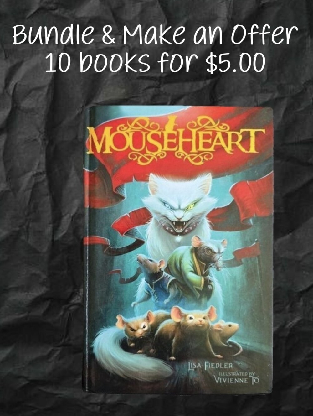 Mouseheart Book Children Kids Youth Summer Read